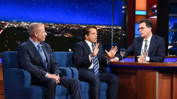 Michael Avenatti and the Mooch Bring Their Blustering Banality to Stephen Colbert | 