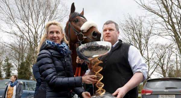 Summerhill turn out to welcome Grand National champion Tiger Roll home
