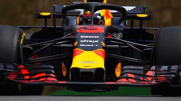 Azerbaijan GP, Practice Two: Daniel Ricciardo on top for Red Bull