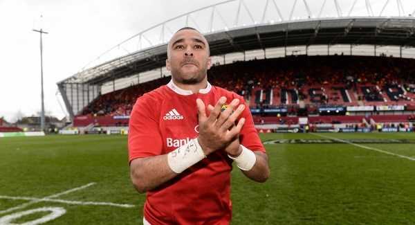 Simon Zebo benched as van Graan names Munster team for Champions Cup semi-final