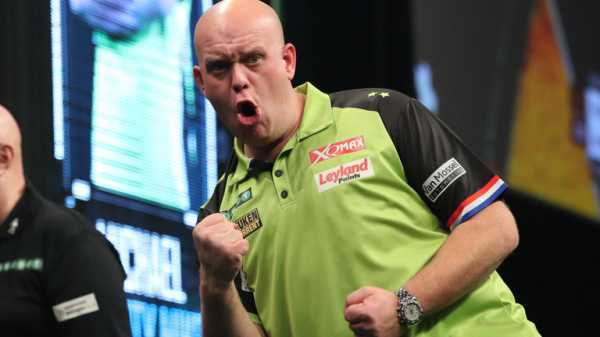 Michael van Gerwen and Raymond van Barneveld discuss their rivalry ahead of Premier League darts clash