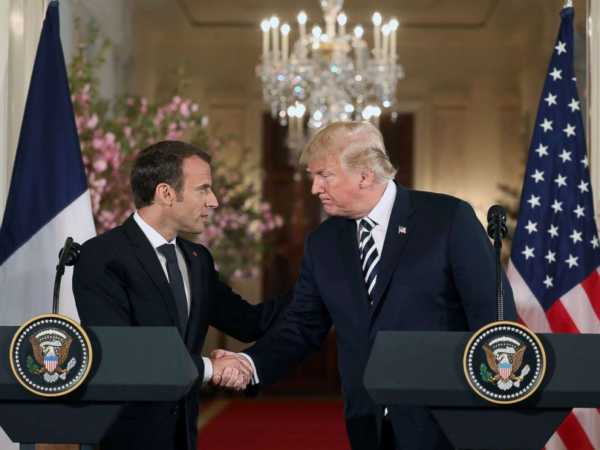 Presidents Trump, Macron entertain new deal to block Iran's nuclear ambitions
