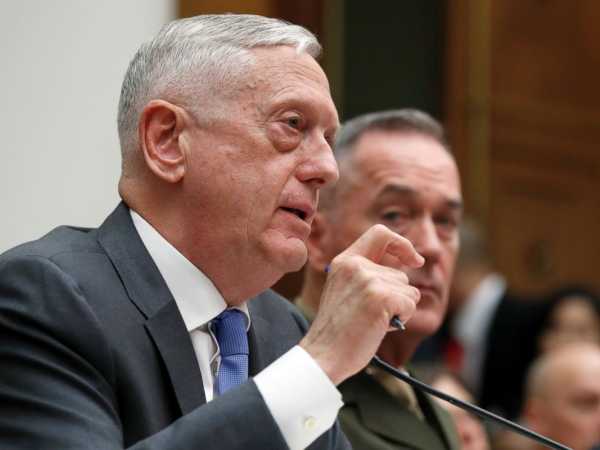 Syria strategy not to engage in civil war: Mattis