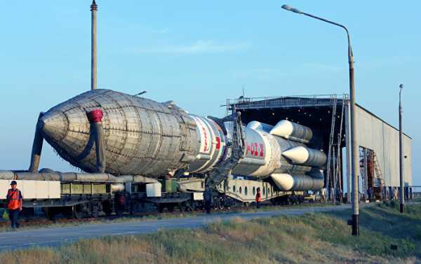Russia Launches Heavy Rocket with Military Satellite