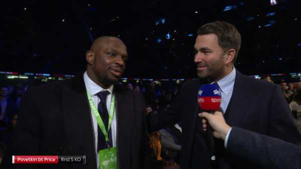 Dillian Whyte delivers his verdict on shortlist of opponents for next fight