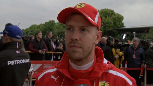 Chinese GP: Sebastian Vettel praises 'unbelieveable' Ferrari pace