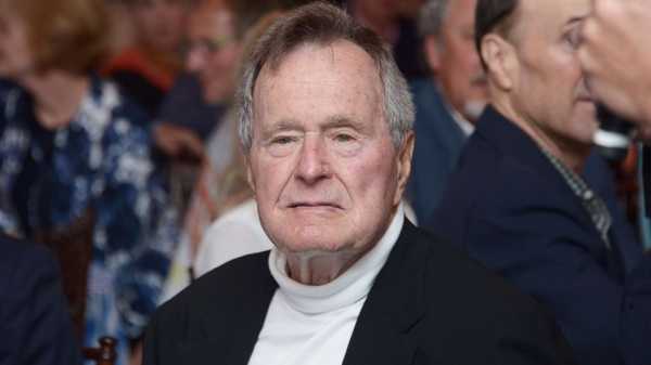 President George H.W. Bush hospitalized with blood infection