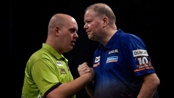 Michael van Gerwen and Raymond van Barneveld discuss their rivalry ahead of Premier League darts clash