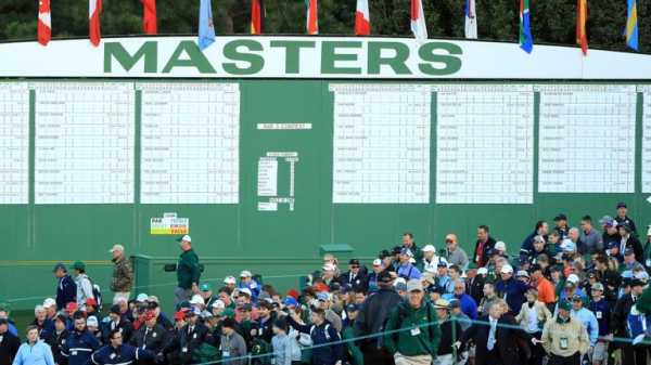 The Masters: Groups and tee times for the third round at Augusta