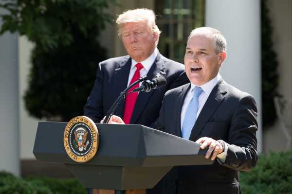 The Scott Pruitt for attorney general rumor Trump just angrily tweeted about, explained