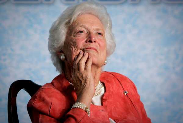 Former first lady Barbara Bush dies at 92