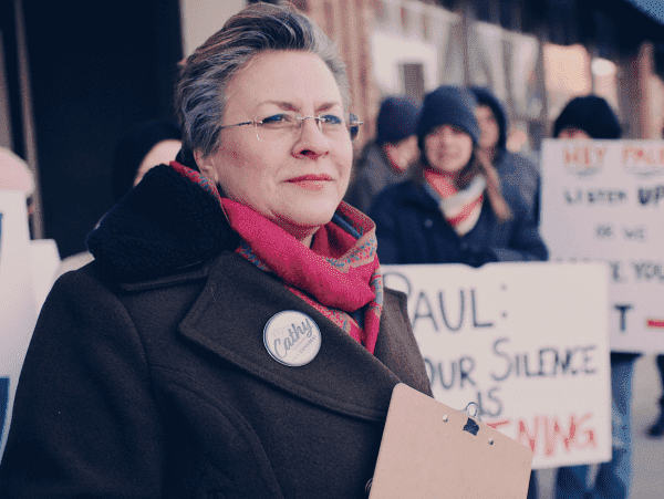 Cathy Myers — IronStache’s Democratic challenger in Paul Ryan’s district — makes the case for why she can win