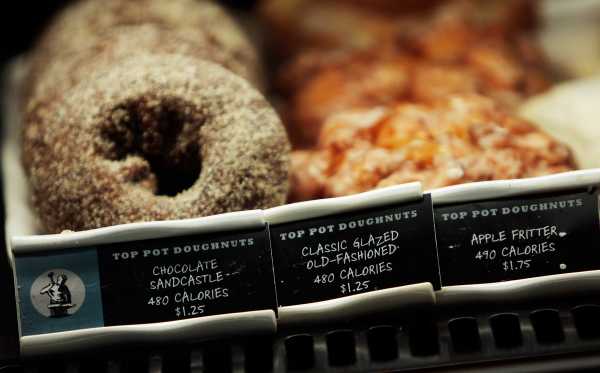 Starting Monday, calorie counts on menus are going to be mandatory