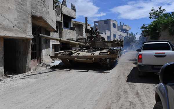 Russian MoD: Syrian Army Finishing Clearance of Muhayam al-Yarmouk District