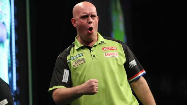 Premier League Darts: Michael van Gerwen is chasing another title at The O2