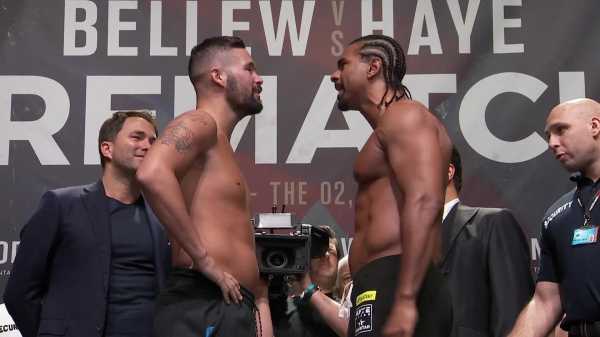 Bellew vs Haye 2: Weigh-in results hint David Haye will be faster and sharper