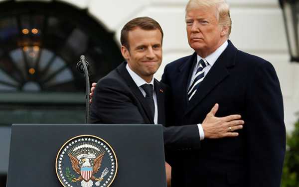 Macron Views Lifting of US Tariffs on Steel as Condition for Trade Talks With US