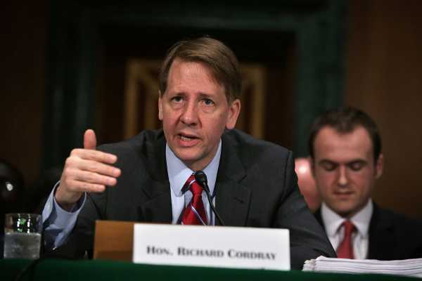 Richard Cordray used to lead the government’s top consumer watchdog. Now he’s trying to become governor of Ohio.