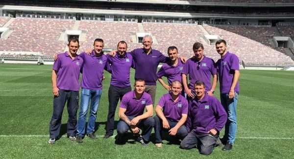 Irish company to install half of pitches for World Cup in Russia