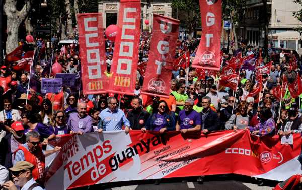 Half Million People Rally Across Spain to Demand Better Working Conditions