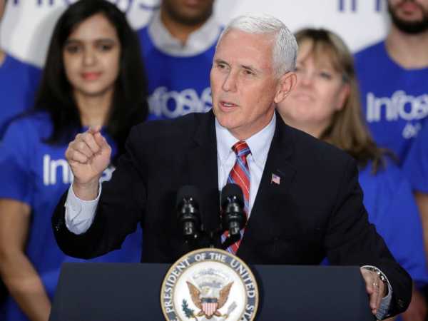 Guns banned from NRA event during Mike Pence address