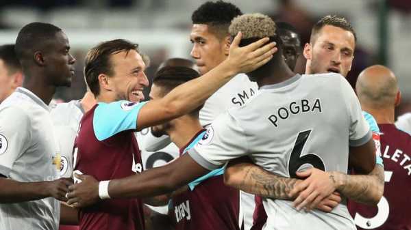 West Ham, Manchester United players could face FA rap for melee in London Stadium draw