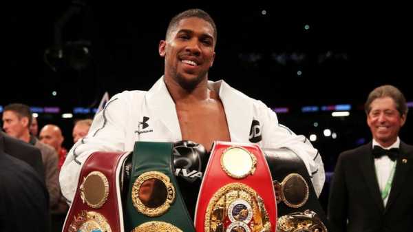 Anthony Joshua preference to fight Deontay Wilder to be discussed in Tuesday 'catch up'