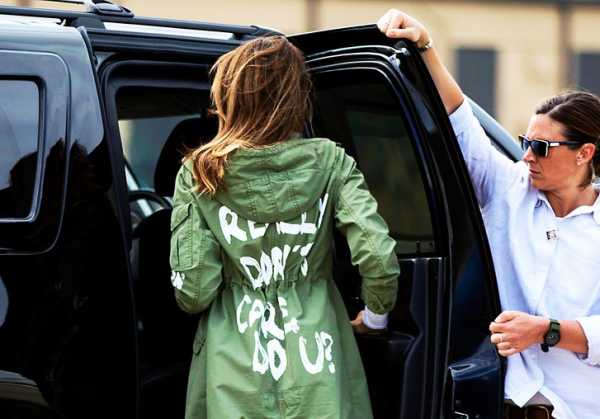 Interrogating Melania Trump’s Statement Jacket and its Fast-Fashion Fascism | 