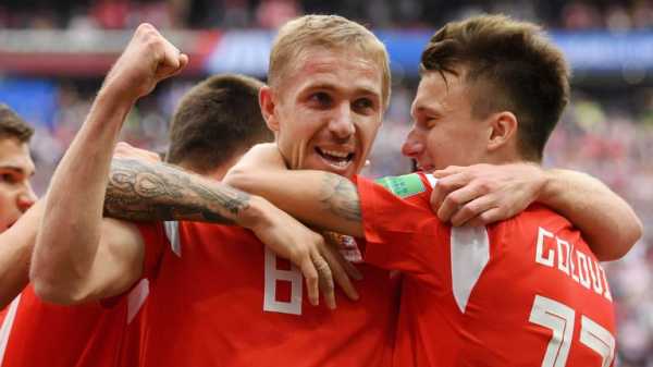 Russia 5-0 Saudi Arabia: World Cup hosts make light of pressure