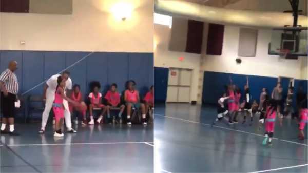 Watch: Young girl’s moment of inspiration on basketball court blows minds online