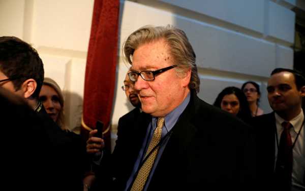 Ex-Trump Strategist Bannon Clashes With UK Radio Host Over Tommy Robinson
