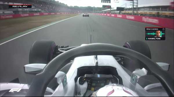 Lewis Hamilton wins German GP after Sebastian Vettel crashes out