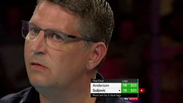 Gary Anderson wins maiden World Matchplay title at the Winter Gardens in Blackpool