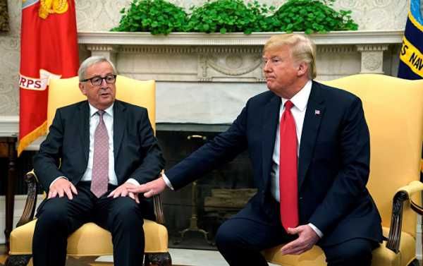 Juncker at Talks With Trump: EU, US Are 'Close Partners, Not Enemies'