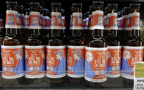 'Like Adults': Finland Beer Dedicated to Putin-Trump Summit Sells Like Hot Cakes