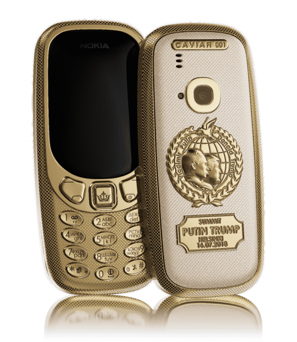 Legendary Nokia 3310 Gets New Design Dedicated to Putin-Trump Meeting (PHOTO)
