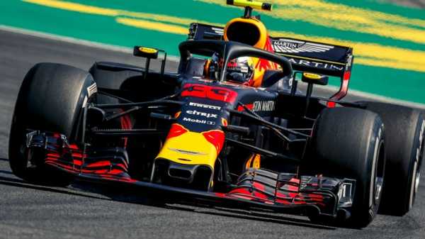 German GP Practice Two: Max Verstappen just ahead of Lewis Hamilton