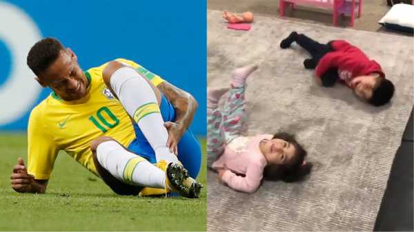 The Neymar Challenge: Everyone's trying the new copycat trend