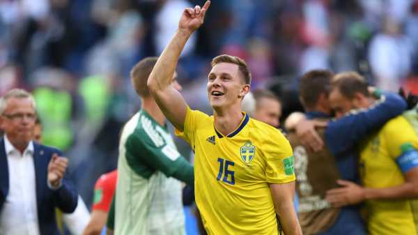 Sebastian Larsson says England under more pressure than Sweden