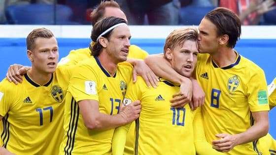 Sebastian Larsson says England under more pressure than Sweden