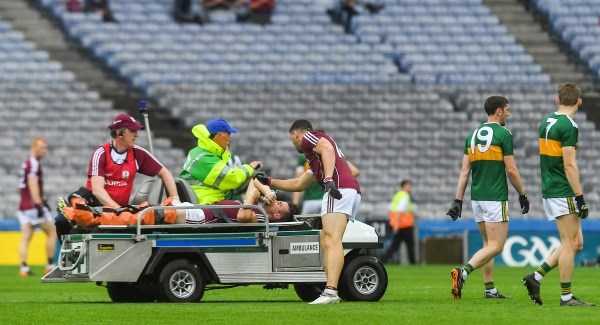 Galway's Paul Conroy suffers double leg break 