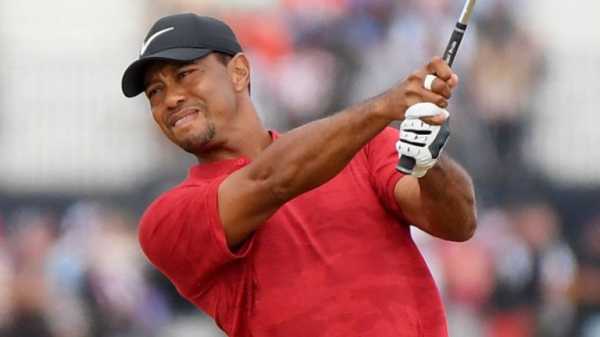 Tiger Woods happy to grind it out on encouraging first day at Firestone