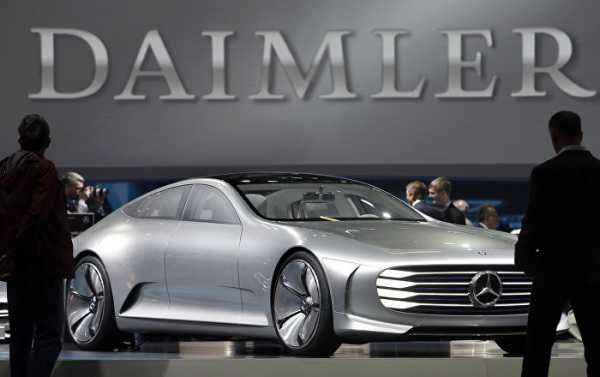 Germany's Daimler AG Suspends Activities in Iran Due to Reimposed US Sanctions