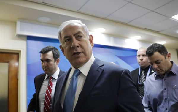 Netanyahu Calls 'Nation-State Law' Protests a Threat to the Existence of Israel