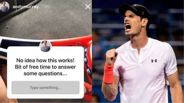 12 of Andy Murray’s best answers from his spontaneous Instagram Q&A