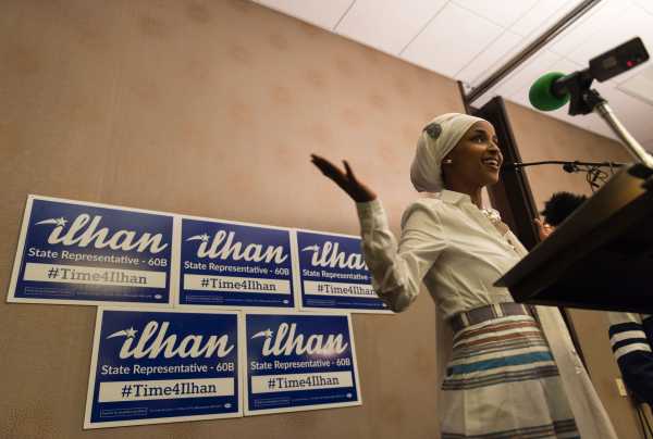 Ilhan Omar, a progressive Muslim woman, wins Minnesota primary for Keith Ellison’s House seat