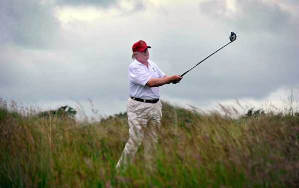 The US President Has Spent One-Quarter of His Term at His Own Golf Links