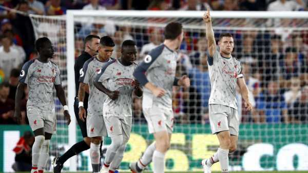 Liverpool show defensive resolve away to Crystal Palace