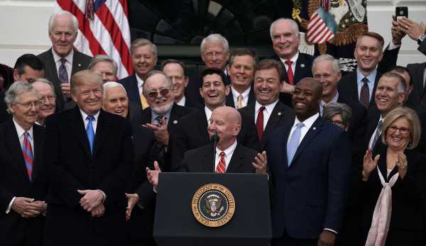 The GOP tax cuts aren’t popular, so Republicans want to do more of them