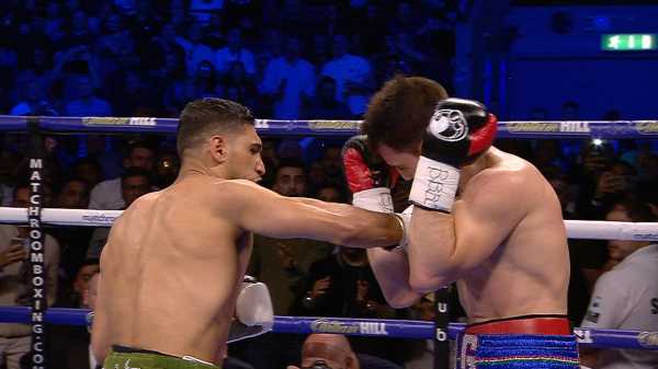 Khan vs Vargas: Amir Khan's ruthless instincts were on show in a world title fight with Dmitriy Salita 